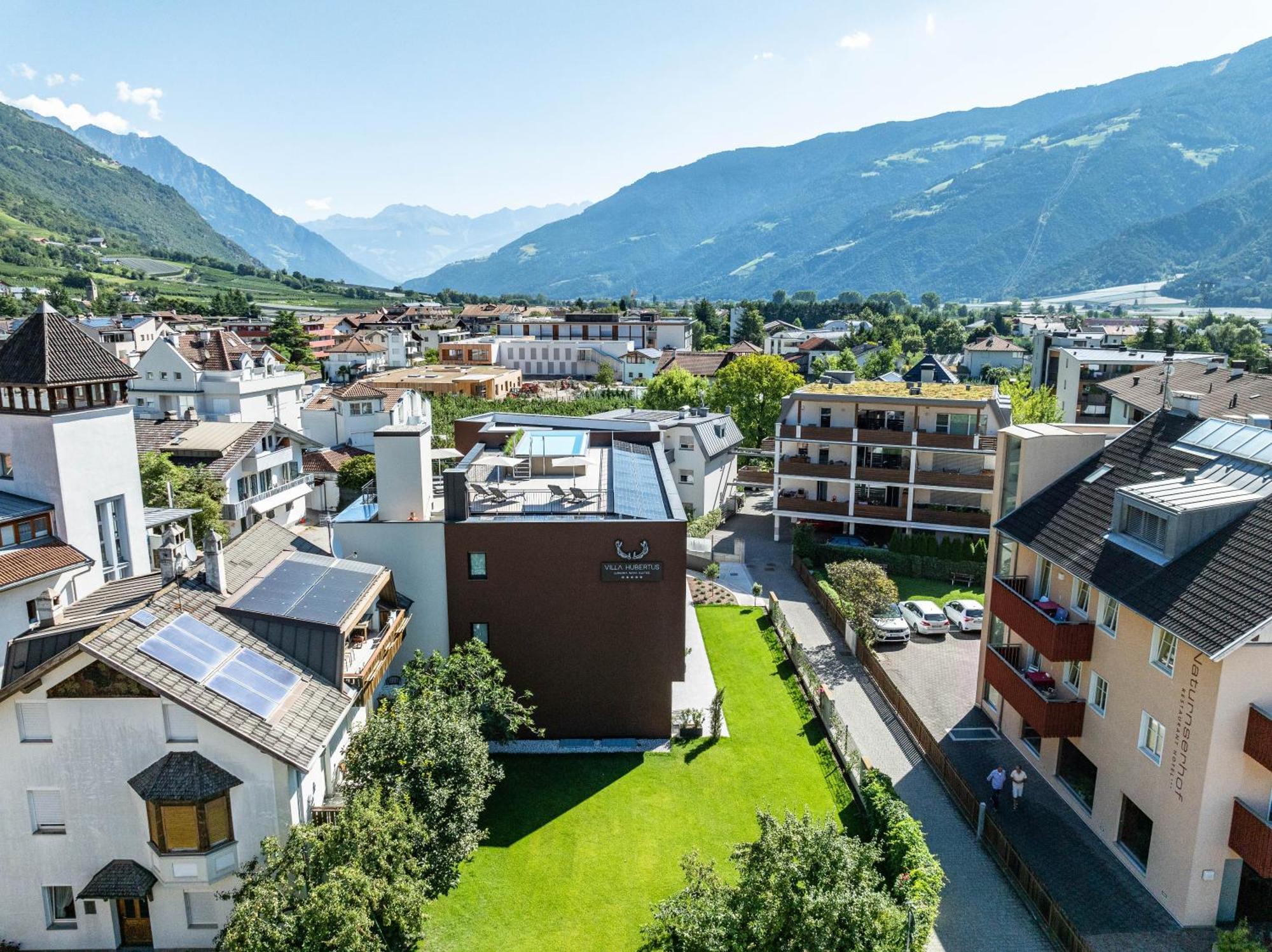 Villa Hubertus Luxuria Nova Suites - Adults Friendly Naturns Exteriör bild