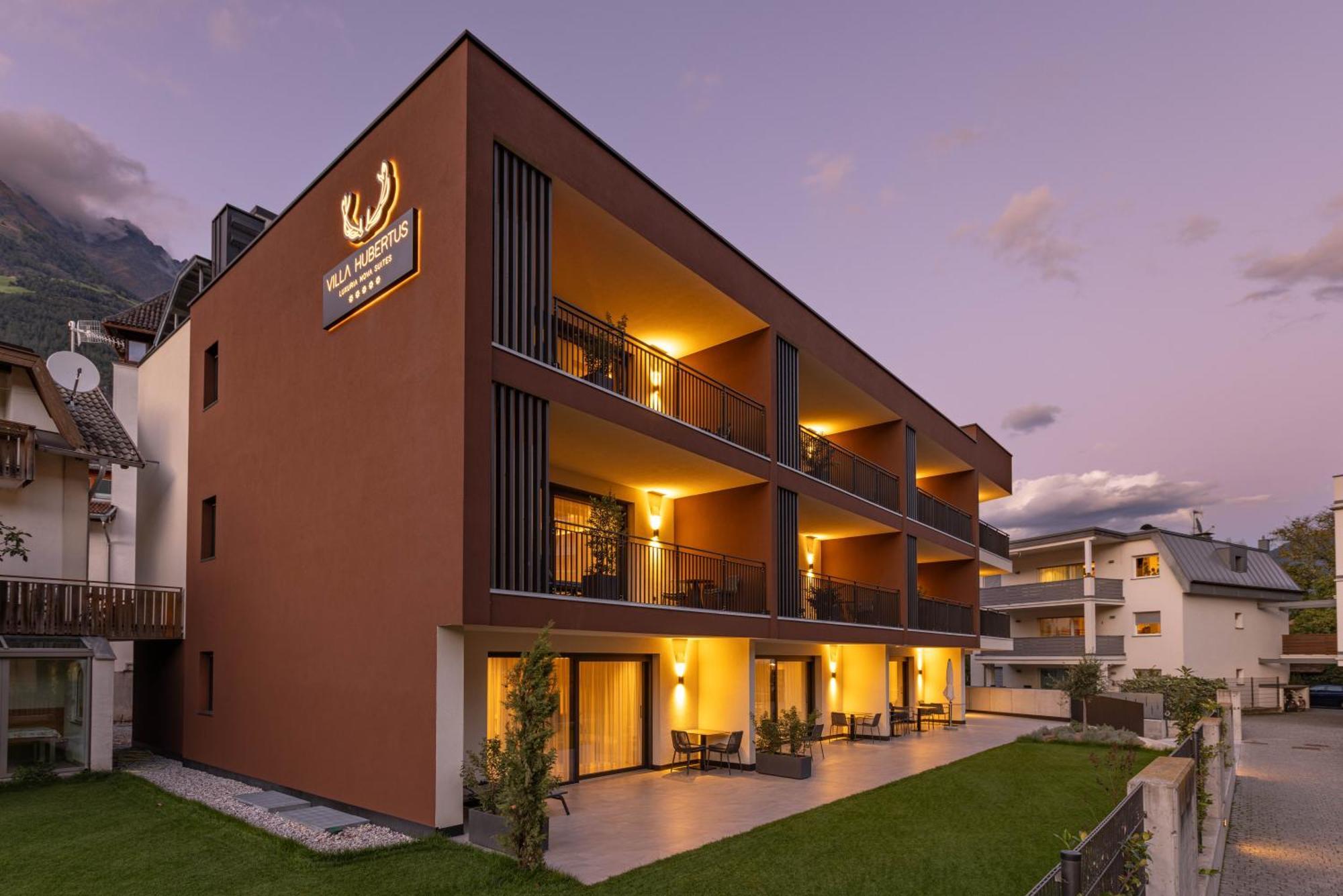 Villa Hubertus Luxuria Nova Suites - Adults Friendly Naturns Exteriör bild